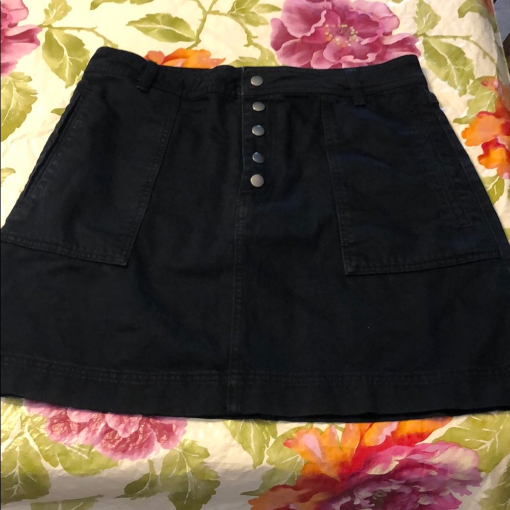Free People black skirt